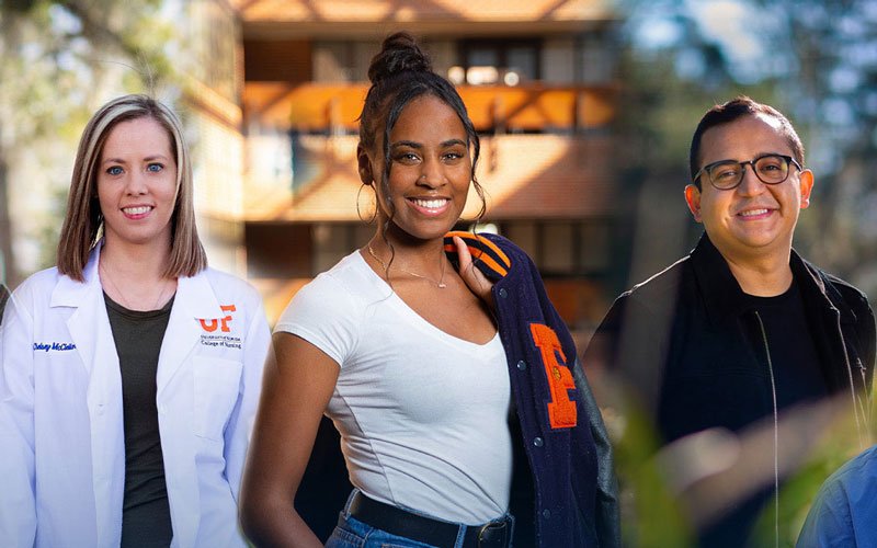 card-SFtoUF.jpg Three graduates of SF that went on to study at UF