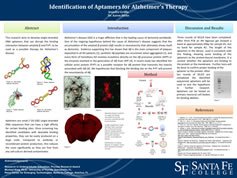 Identification of Aptamers for Alzheimer's Theraby