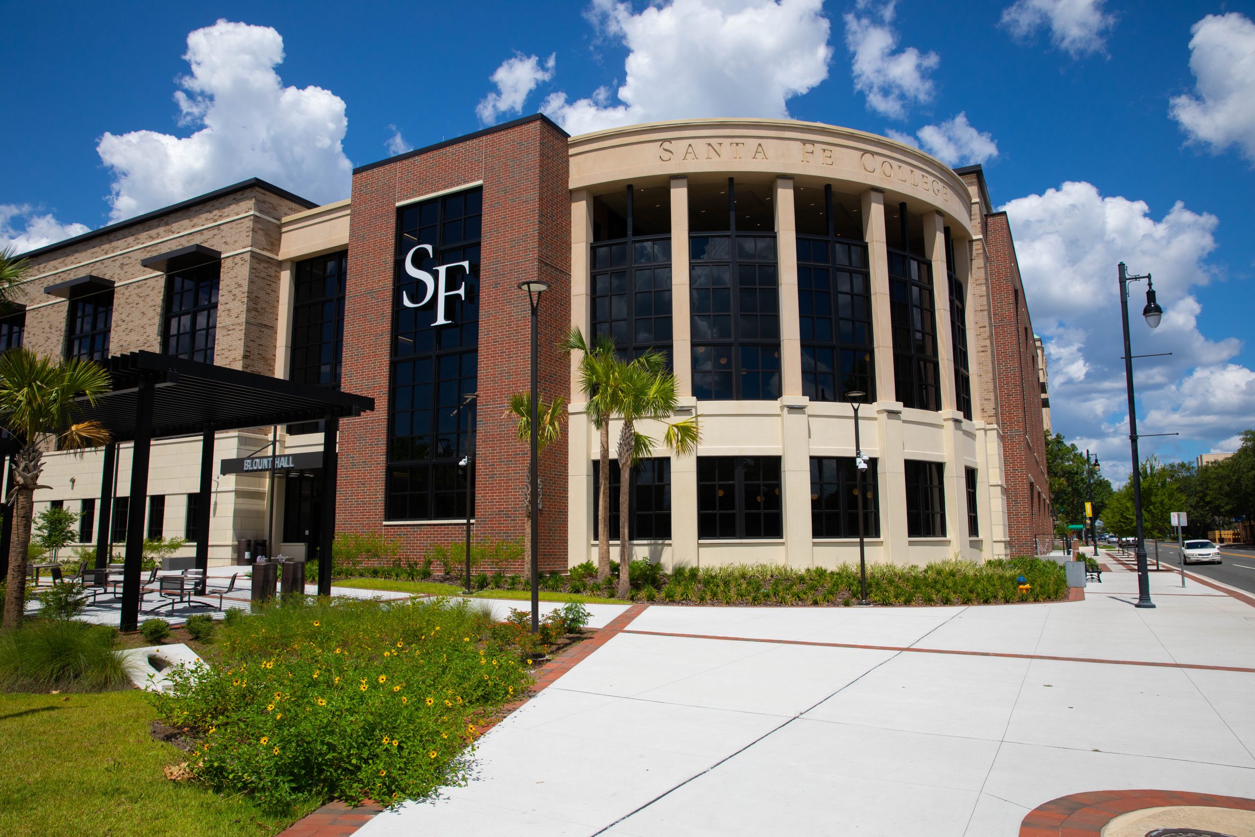 Santa Fe College Blount Hall during the day.