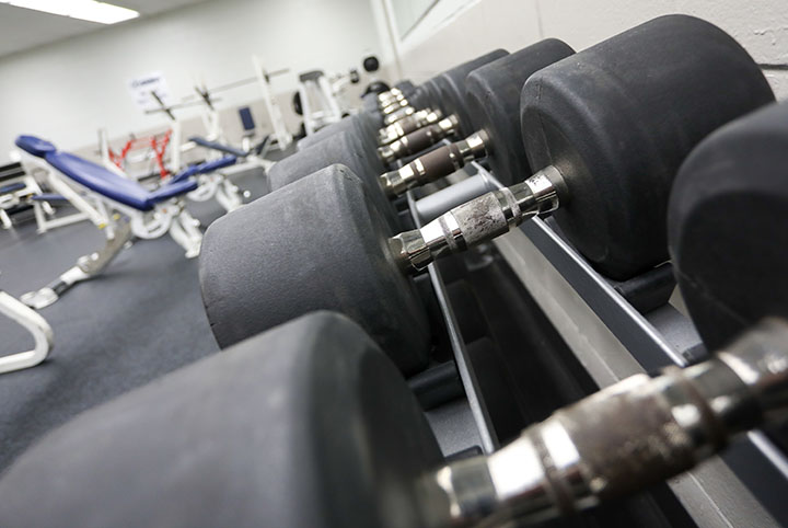 Images of the Santa Fe College Fitness Center taken Friday, June 9, 2017 in Gainesville, Fla. (photo by Matt Stamey/Santa Fe College)