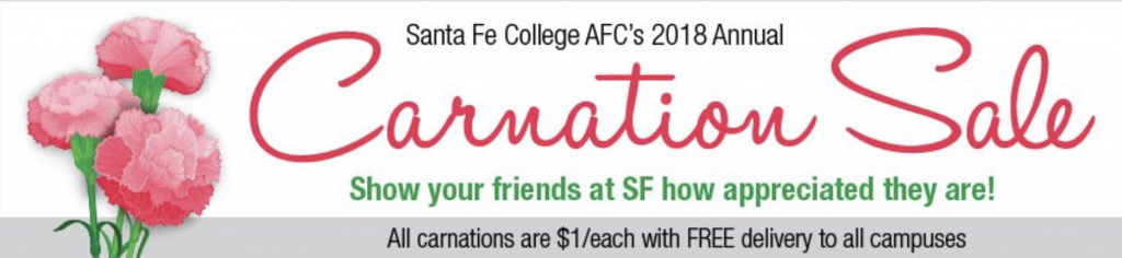 2018 Santa Fe College AFC Carnation Sale