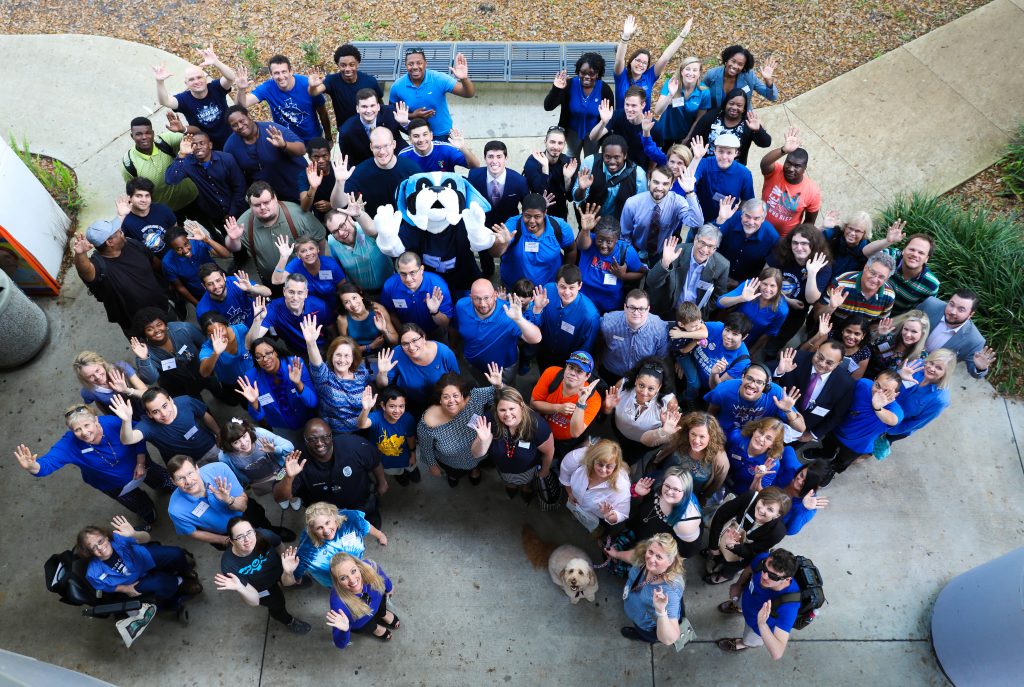 World Autism Awareness Day with Spectrum of Success event in the S Breezeway at Santa Fe College on Monday, April 2, 2018 in Gainesville, FL. The event featured presentations and panel discussions with autism experts and community businesses and organizations.