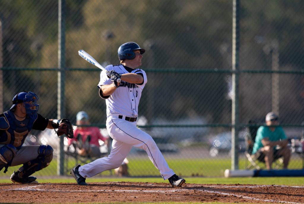 Garrett Mathes picked up a pair of hits in yesterday's 8-7 win. Mathes now has an eight-game hitting streak.