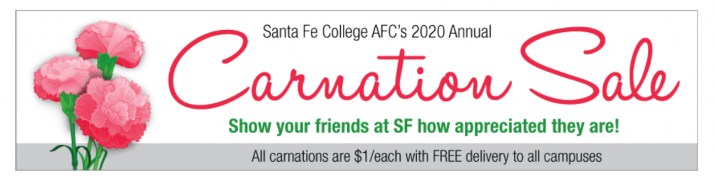 SF's AFC Carnation Sale - now through Feb. 11, 2020
