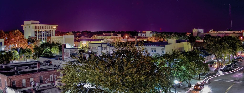 The skyline of the city of Gainesville in Alachua County, … | Flickr