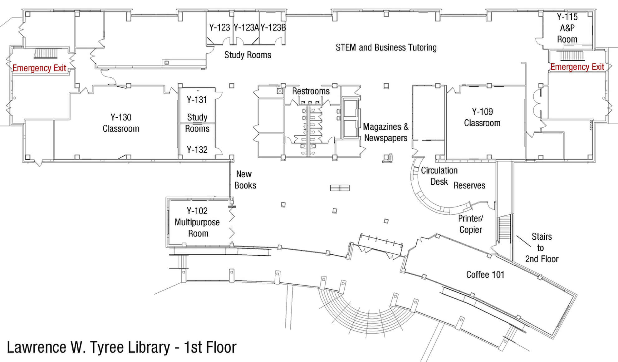 Santa Fe College Library 1st Floor