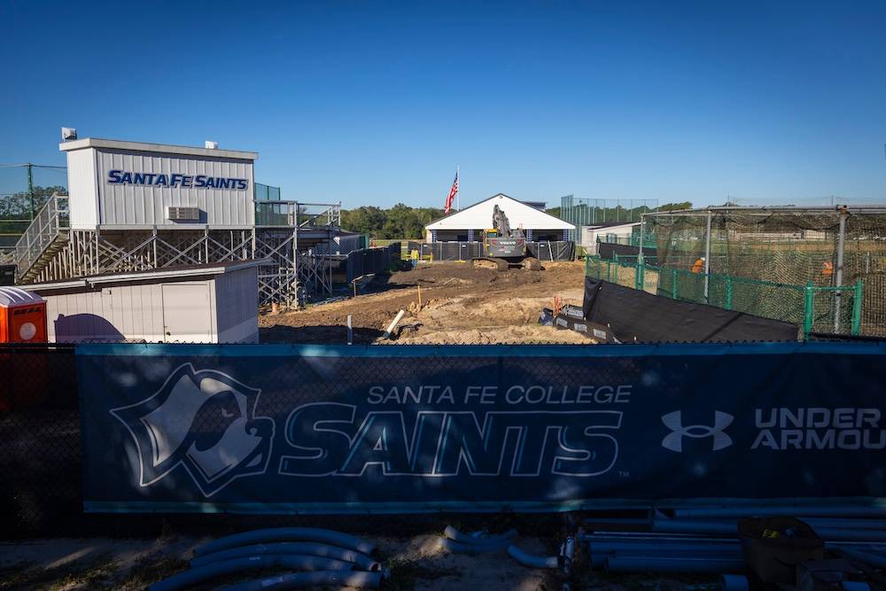 SF Athletics Clubhouse construction