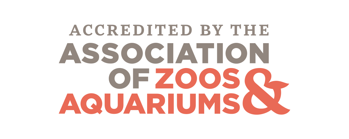 Accredited by the Association of Zoos and Aquariums